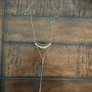 Silpada cascading Y necklace